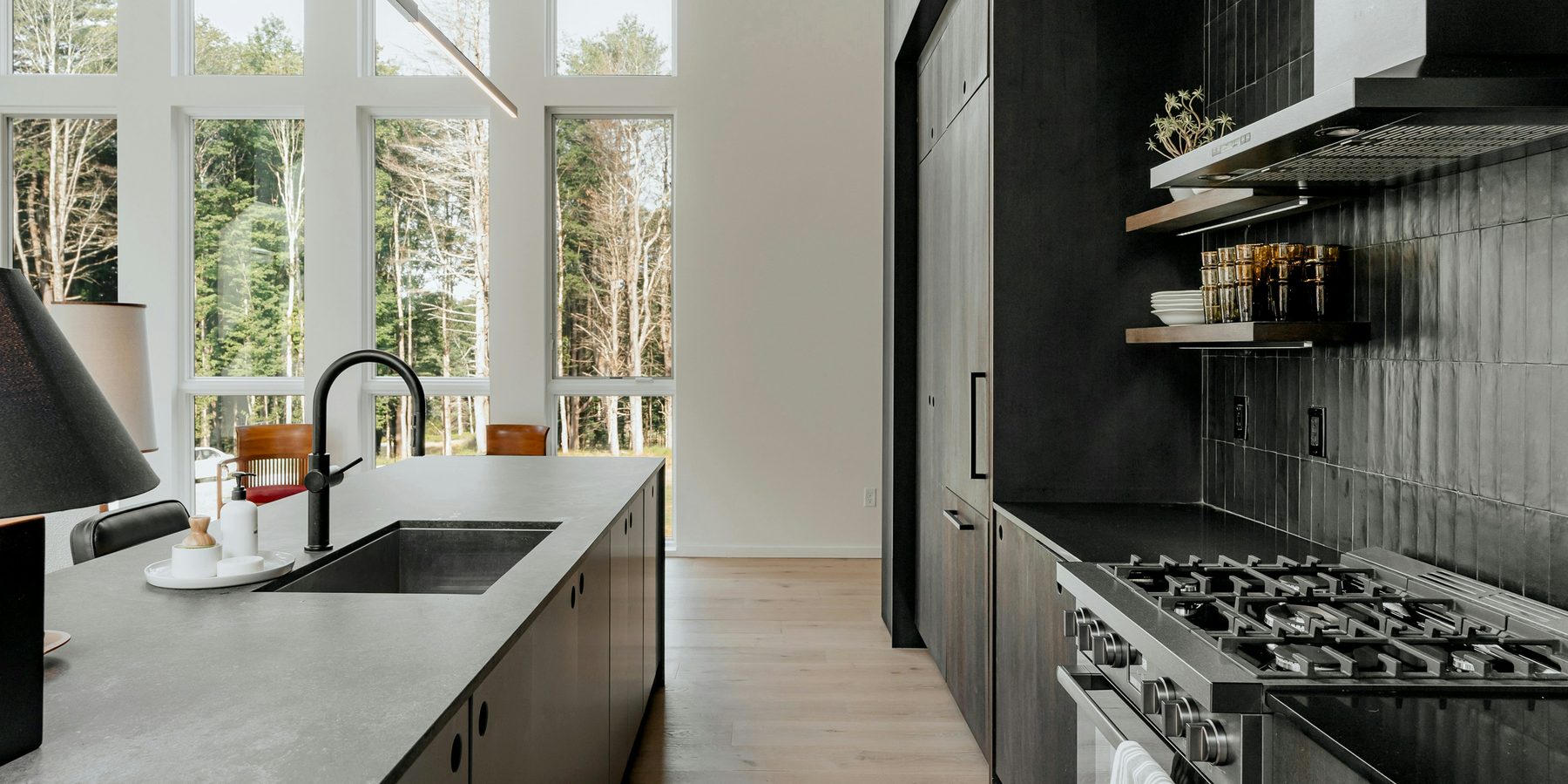 A finished luxury kitchen remodel